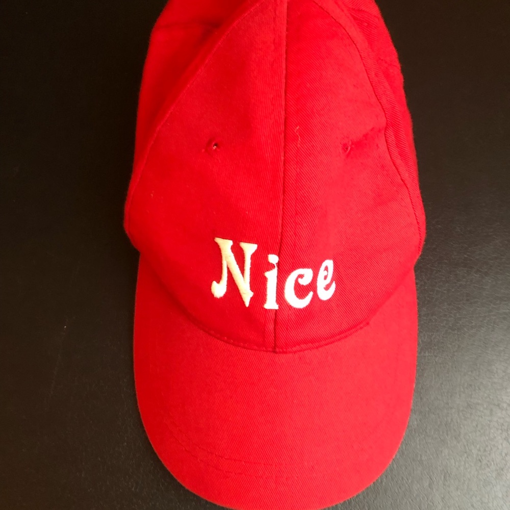 Unisex funny Naughty and Nice hat